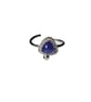 Silver Ring Tanzanite Adjustable Jewellery Gift Recycled Sterling .925 - Image 6