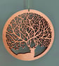 Tree-Stag - wooden wall hanging ornament - small - Image 7