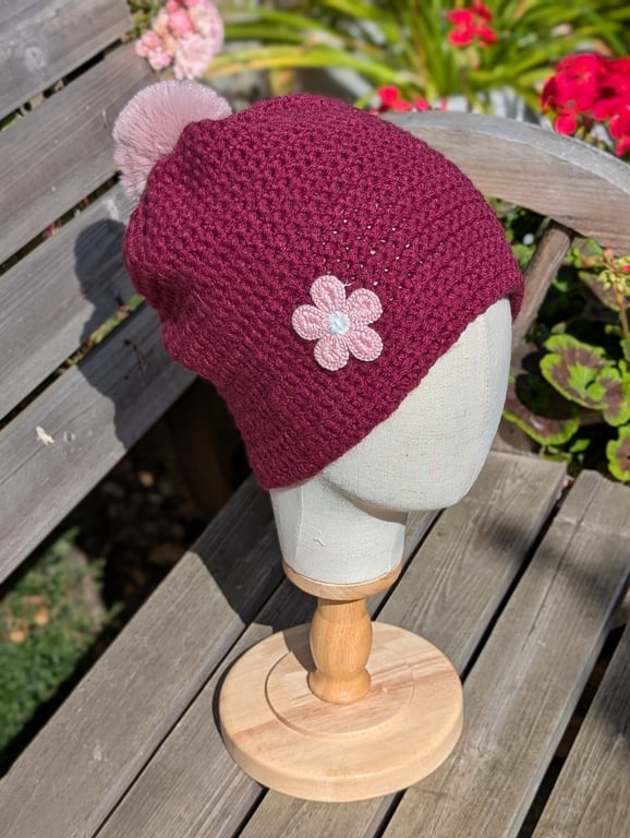 Crochet Beanie Hat 