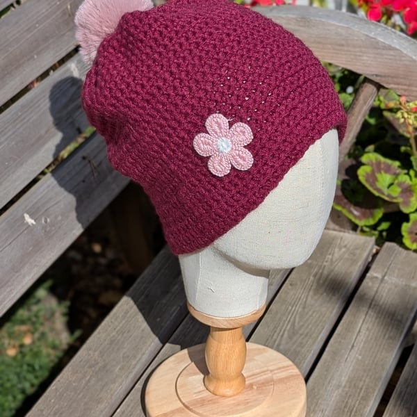 Crochet Beanie Hat 