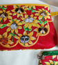 RED BAG IN ROBERT KAUFMAN CATBERRY FABRIC  - Image 4
