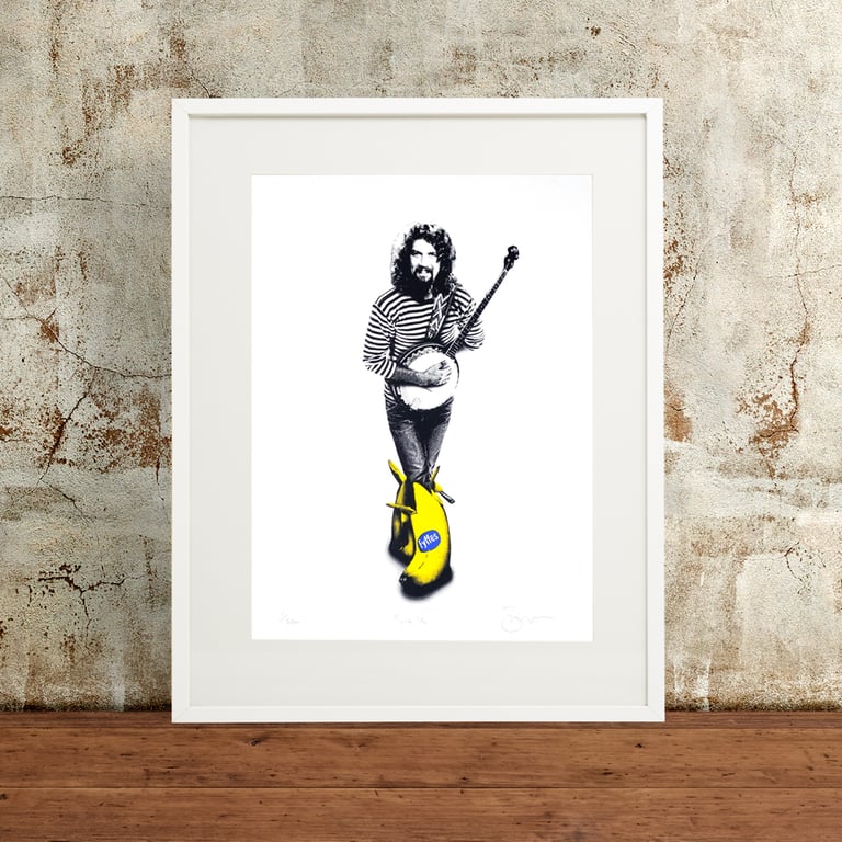 Billy Connolly ’Big Yin’ A3 Limited Edition, Hand Printed, Screen print.
