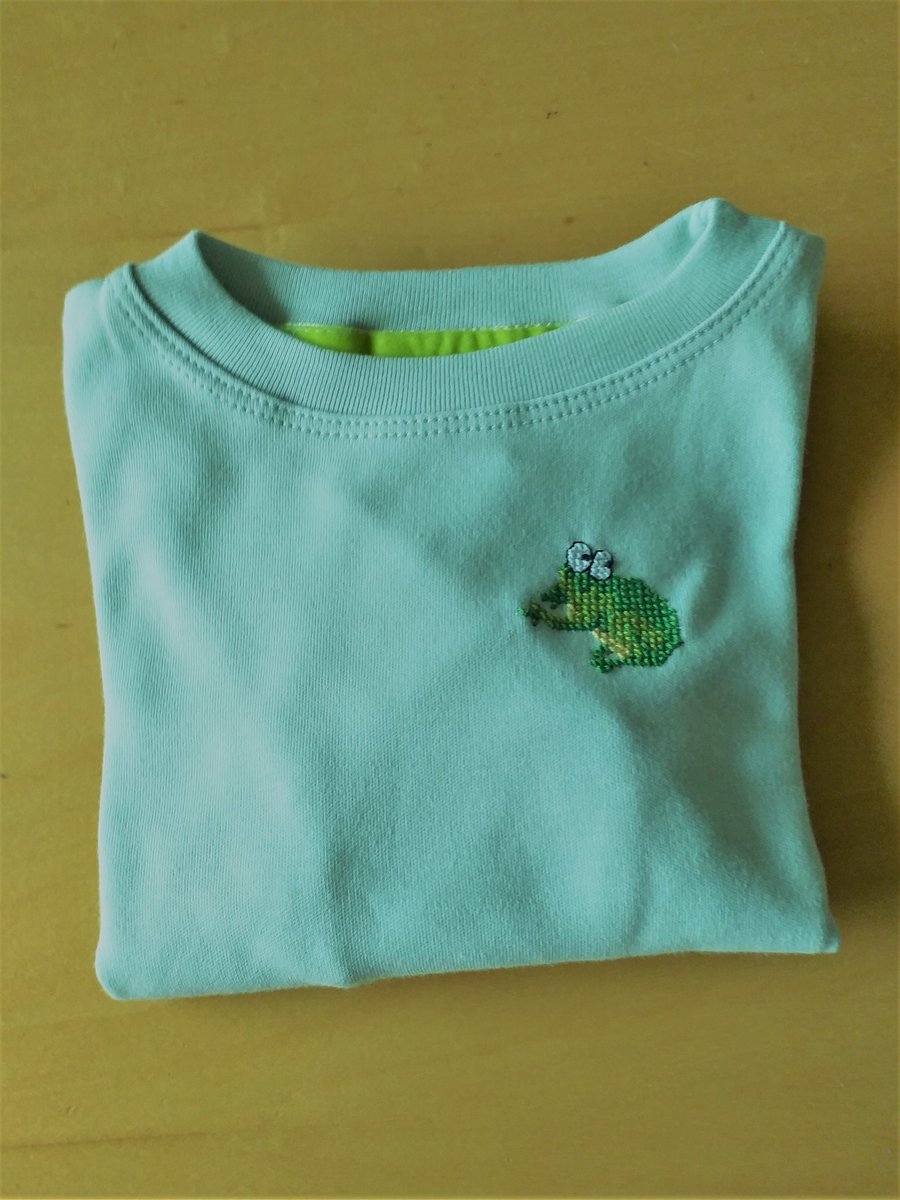 Frog long-sleeve T-shirt age 1