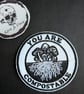 You are compostable - Embroidered Iron on Patch