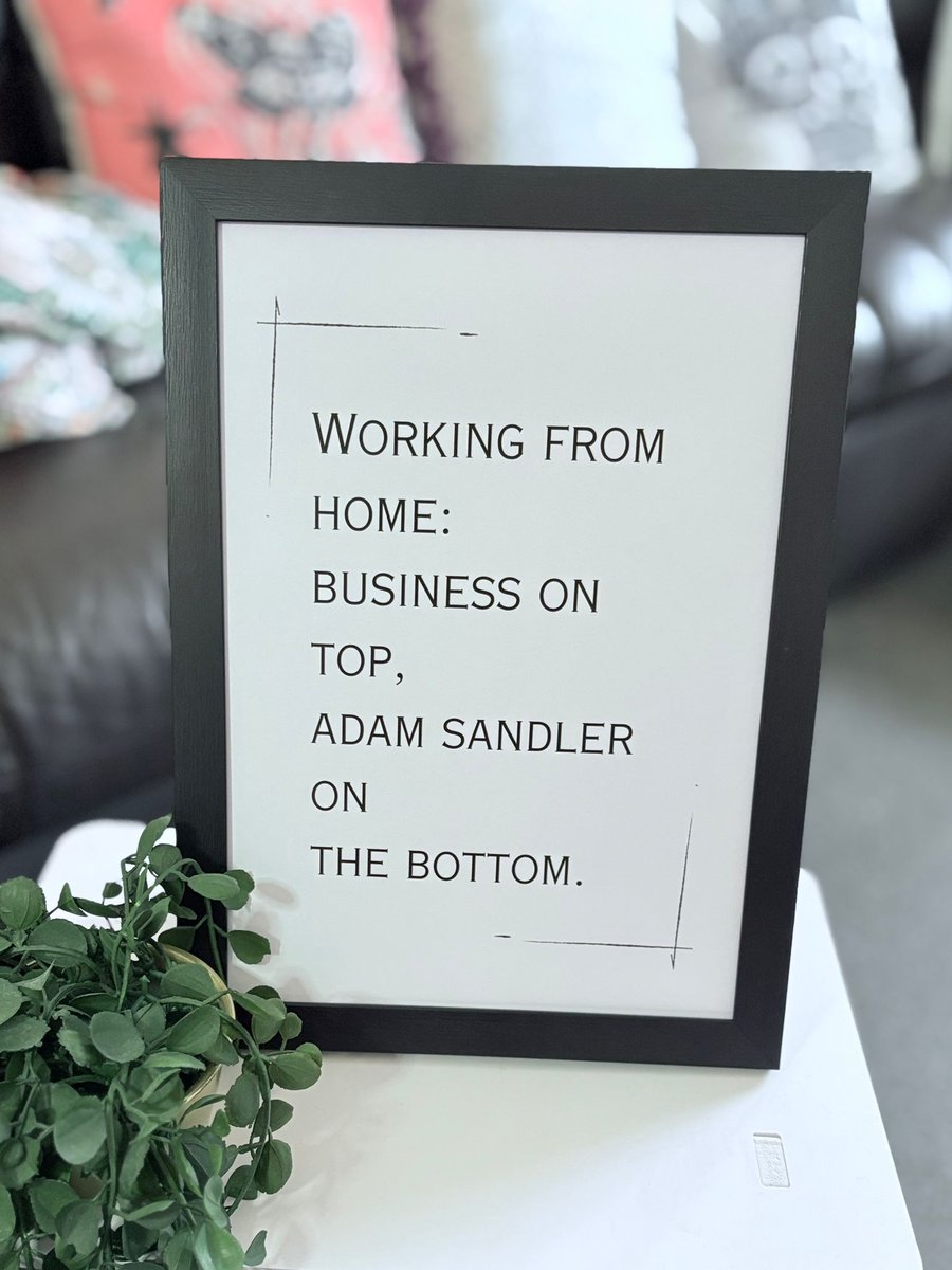 A4 Framed Funny Quote