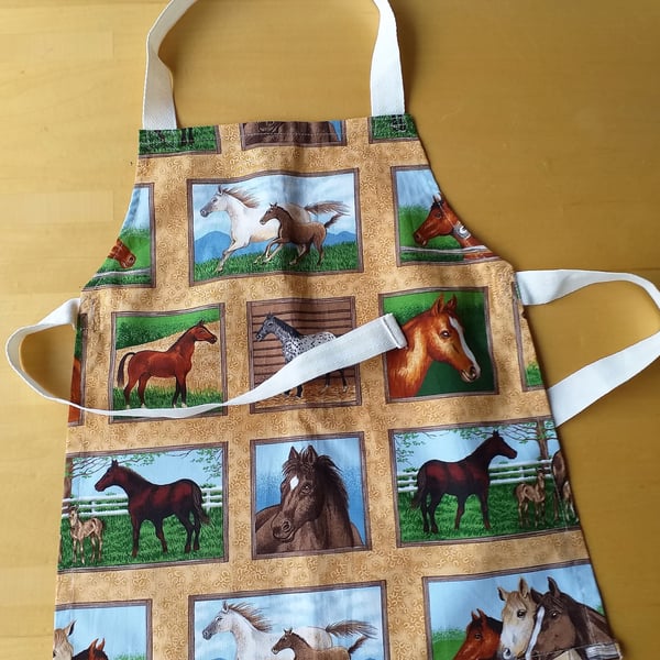 Horse Apron age 2-6 approximately