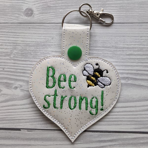 Bee Keyring - Bee strong