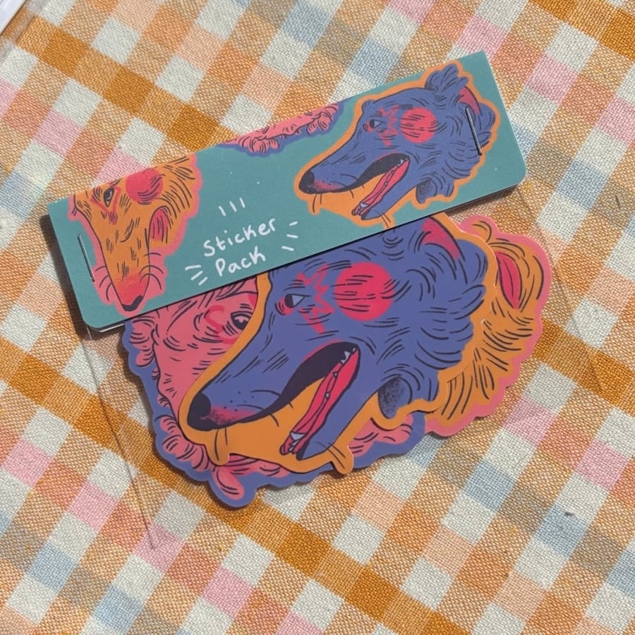 Borzoi Sticker Pack