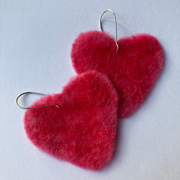 Heart shaped earrings 