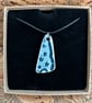 Handmade Pendant or Decoration, Eco Friendly Gift, Unique, Mudlark Ceramic. - Image 1