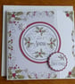 Holly Christmas Card - Let it Snow