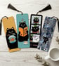 Punk Cat Bookmark with Tassel, Meowmento Photo Booth Design, Funny Bookmark - Image 3