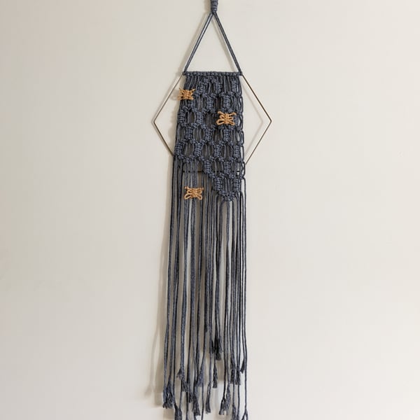 Wall Hanging Bee and Honeycomb