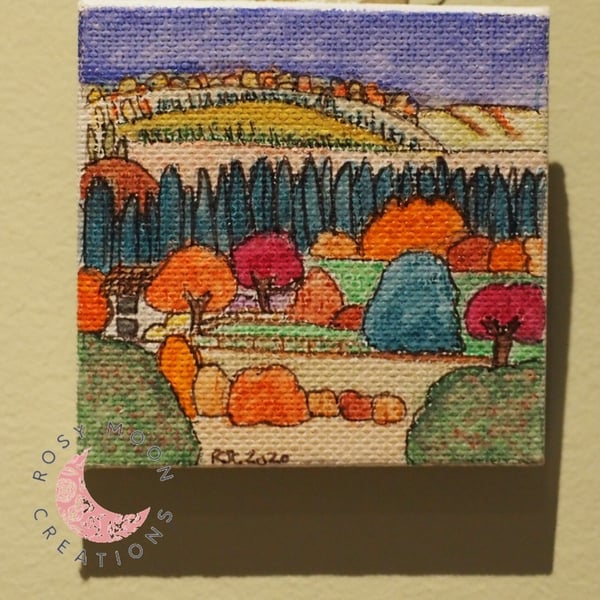 Autumn Watercolour Picture