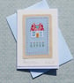 Daisy Cottage hand-stitched card for any occasion, pretty and detailed - Image 4