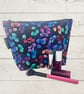 Makeup bag colourful leaves - Image 1