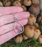 Silver woodland necklace, Autumnal jewellery, toadstool necklace - Image 7