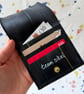 Bicycle Inner Tube Wallet - Green Stripe - Wonky Stitching - Super Seconds - Image 4