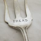 Perfectly Imperfect, antique bread serving fork