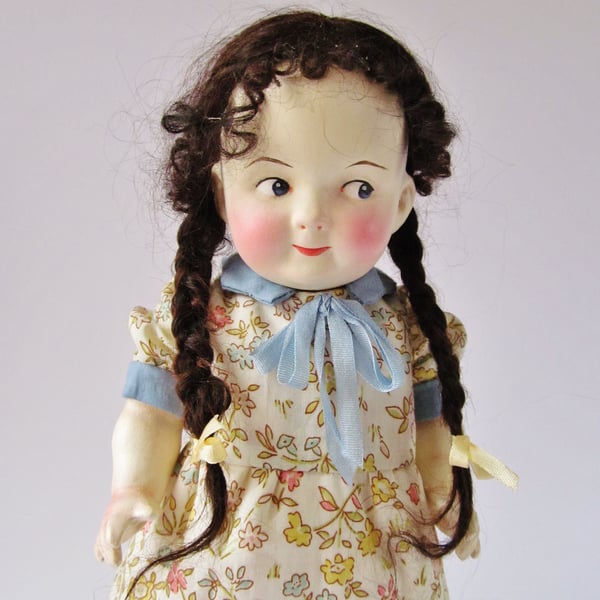 Reserved for Jeri - Antique Style Heubach Googly Doll