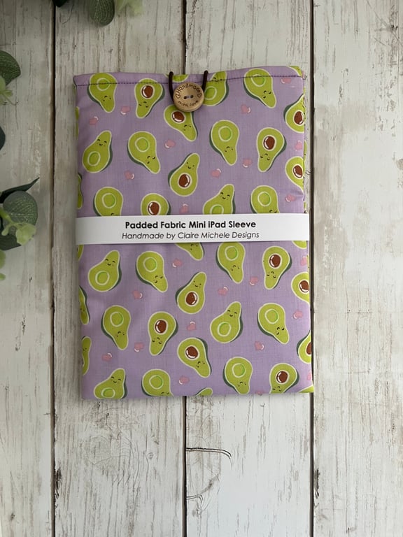 Padded iPad Mini Sleeve Cover, iPad Protector, ,E-Reader Protector, Travel 