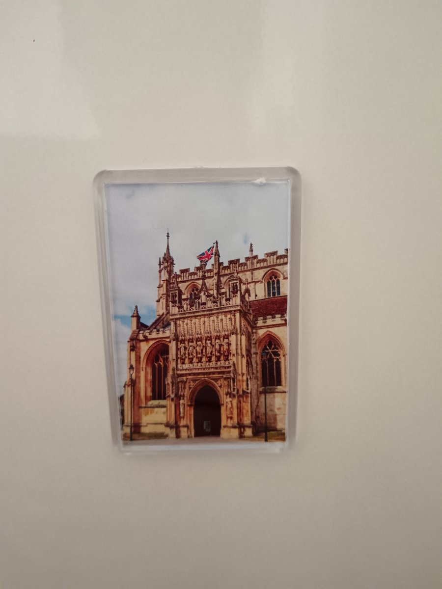 Gloucester Cathedral Photography fridge magnet 