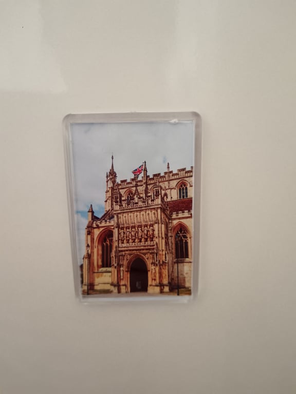 Gloucester Cathedral Photography fridge magnet 