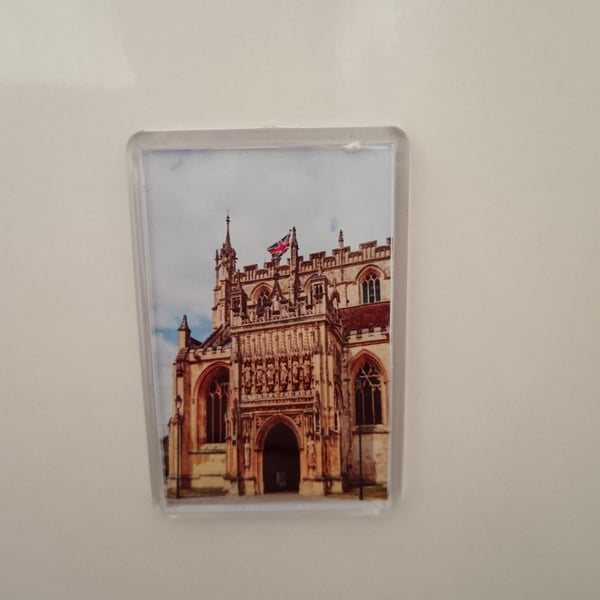 Gloucester Cathedral Photography fridge magnet 