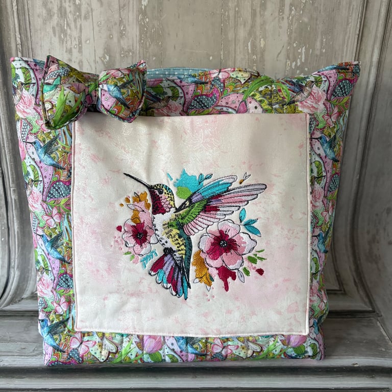 Tote Bag - Hummingbirds and Butterflies - PB5 0027