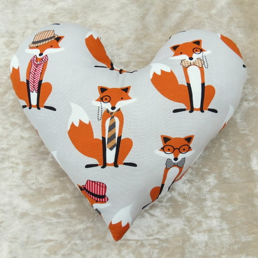 Mastectomy pillow.  Foxes.  Breast cancer pillow.