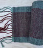 Rust and grey diamonds scarf - Image 6