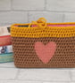 Crochet book sleeve, book covers, book pouch