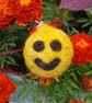 Yellow Smiley Keyring - Image 2