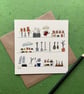 Card - Potting shed - blank for own message - Image 1