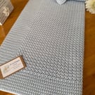 New Handmade Baby Blanket – Silver – Bamboo & Cotton Blend