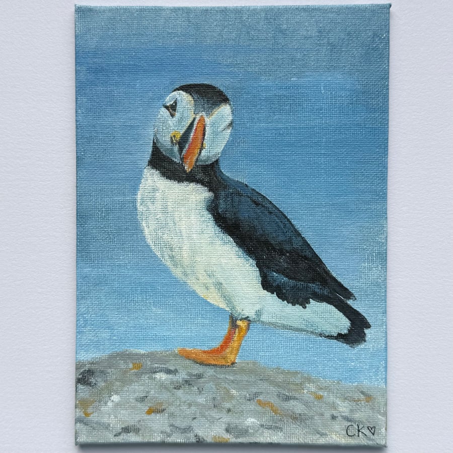 Puffin Painting