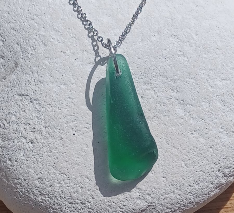 Sea Glass  Necklace from Fife Coast