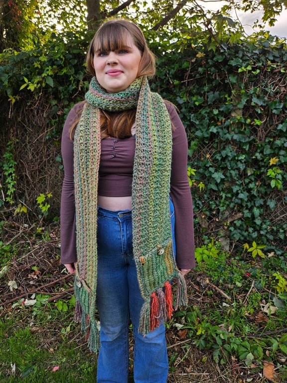 Snuggly Pocket Scarf