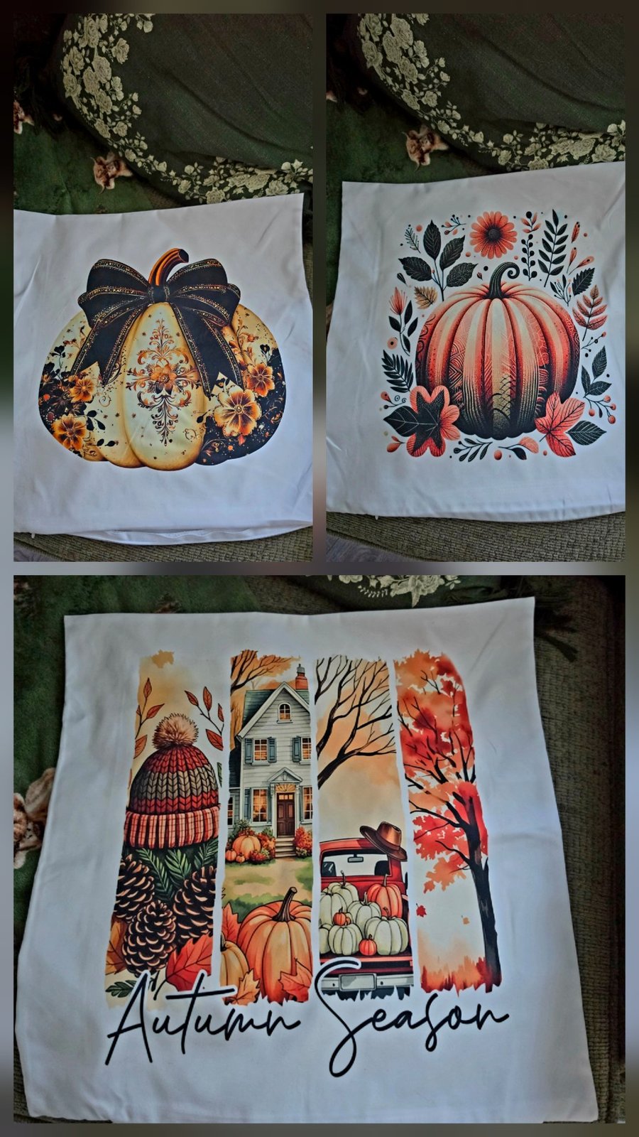 X3 Autumn Cushion Covers 
