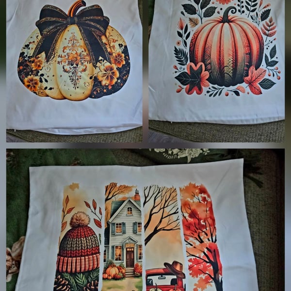 X3 Autumn Cushion Covers 