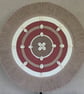 Ijikijolo - Fibre Wall Art - Taupe Fringe Design - One of a Kind - Image 2