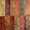 Upholstery fabric destash, gift for crafters, fabric bundle,