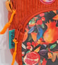 Mini phone pouch, Pomegranate  - Image 2