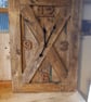 Barn style clock