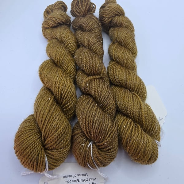 Sliver Sparkle sock yarn