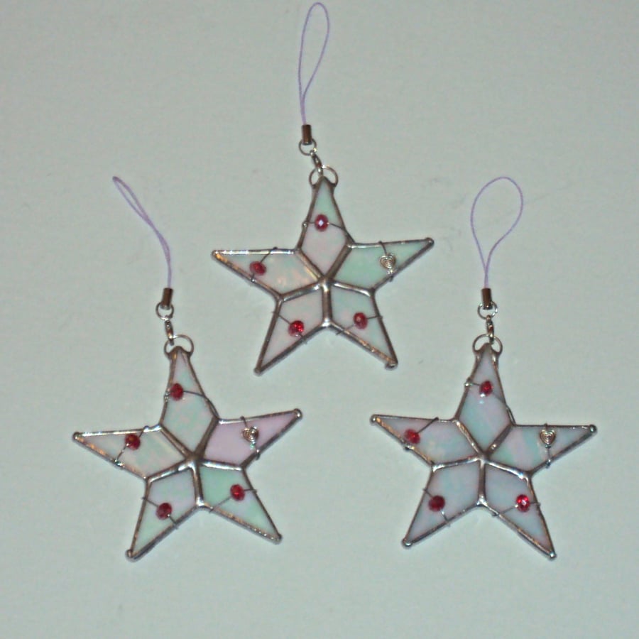 Stained glass stars