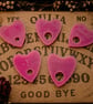 Planchette Wax Melts - Ouija Gothic Wax Melt Set - Rhubarb & Mint fragrance 