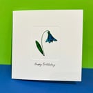 Bluebell Card - Mother's Day Card - Easter Card - Birthday Card - Thank you Card