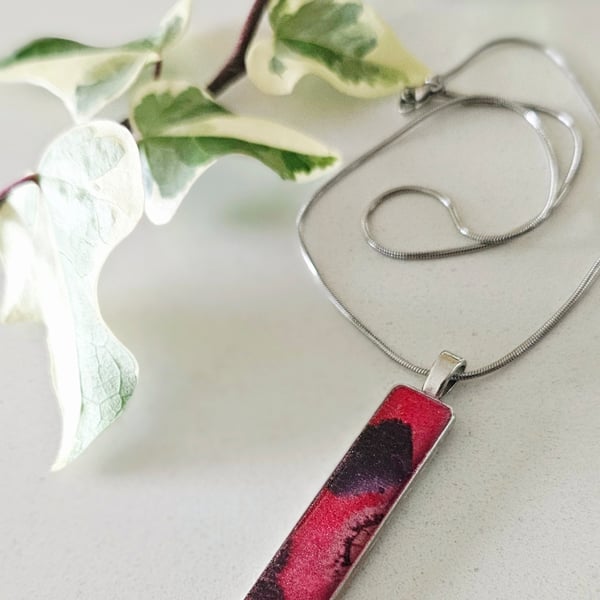 Poppy pendant