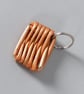 Woven Willow Keyring Handmade in Edinburgh Sustainable Decoration - Image 3